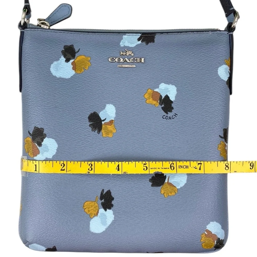 Coach GUC Cornflower Field Flora Floral Print Crossbody Bag - Picture 14 of 17